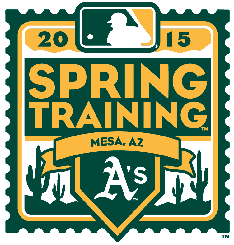 Oakland Athletics 2015 Event Logo vinyl decal